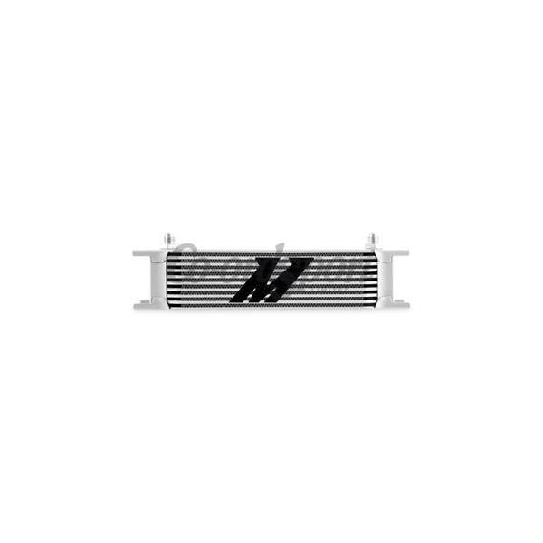 Mishimoto Universal -6AN 10 Row Oil Cooler Silver image