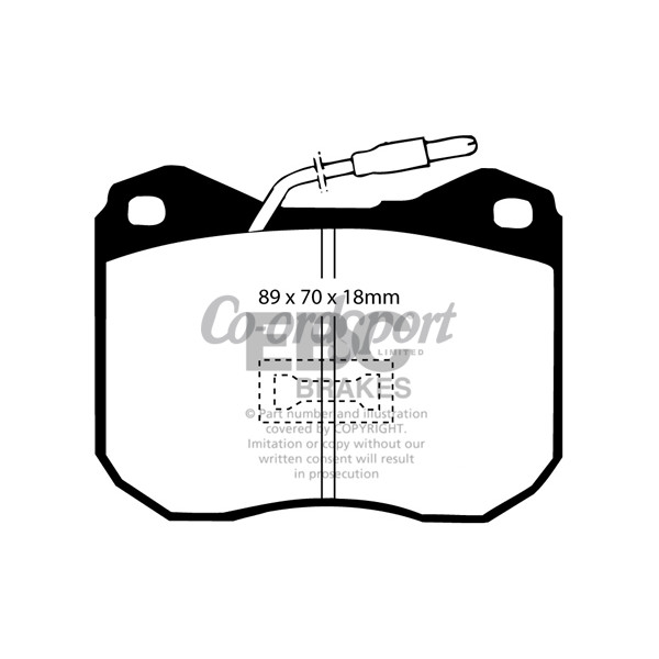 EBC Ultimax OEM Replacement Brake Pads image