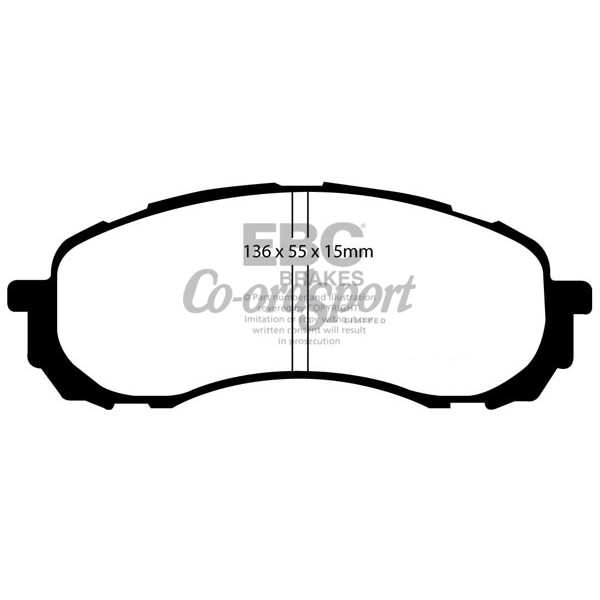 EBC Ultimax OEM Replacement Brake Pads image