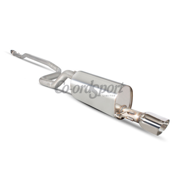 Scorpion Non-resonated cat-back system for Vauxhall Corsa D 1.4 T image
