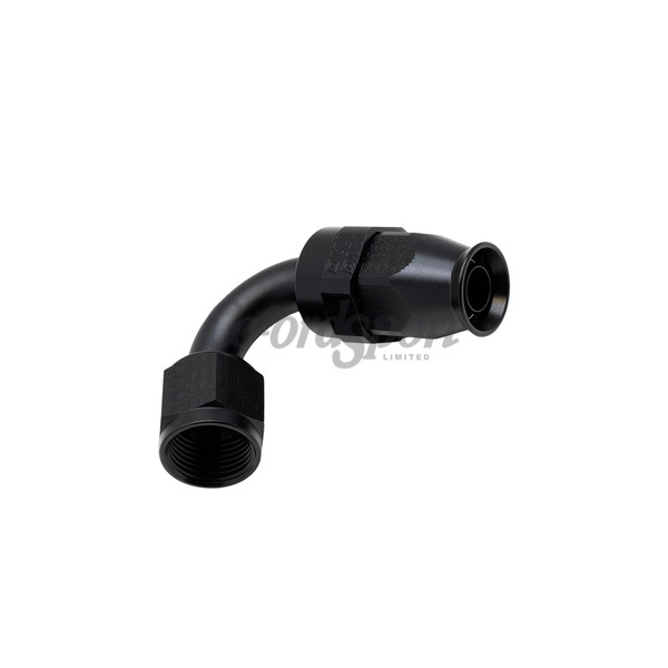 DW 8 AN Female Flare Swivel Incl Ferule Olive 120-Degree Hose E image