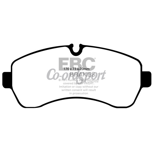 EBC Ultimax OEM Replacement Brake Pads image