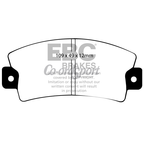 EBC Ultimax OEM Replacement Brake Pads image