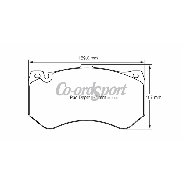 Pagid Racing Brake Pads - RSC1 image