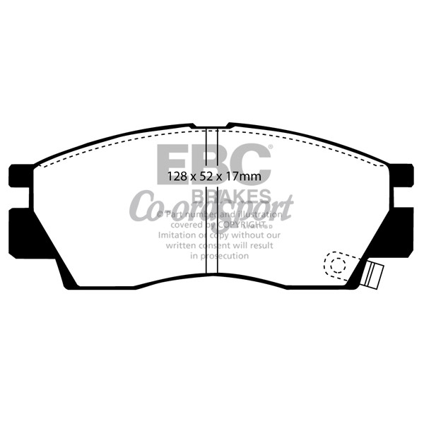 EBC Ultimax OEM Replacement Brake Pads image