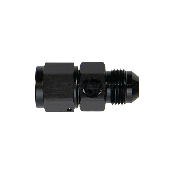 DW 8AN Male Flare to Female Flare Swivel with 1/8th npt image