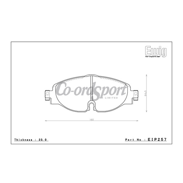 Endless Brake Pads N36SP Compound image