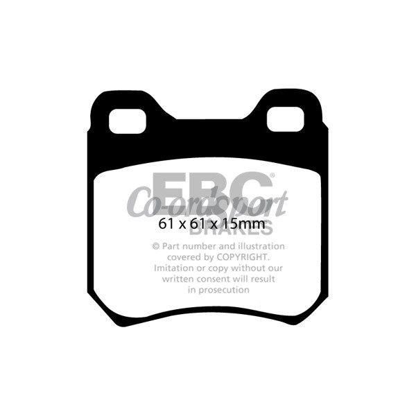 EBC Ultimax OEM Replacement Brake Pads image