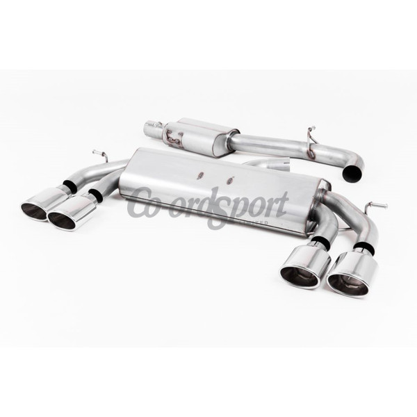Milltek  Golf  Mk7.5 R 2.0 TSI 310PS Non-GPF Equipped Models Onl image
