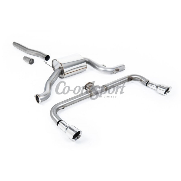 Milltek Cat-back Volkswagen Scirocco GT 2.0 TSi 200PS 200 image