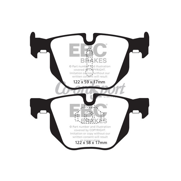 EBC Ultimax OEM Replacement Brake Pads image