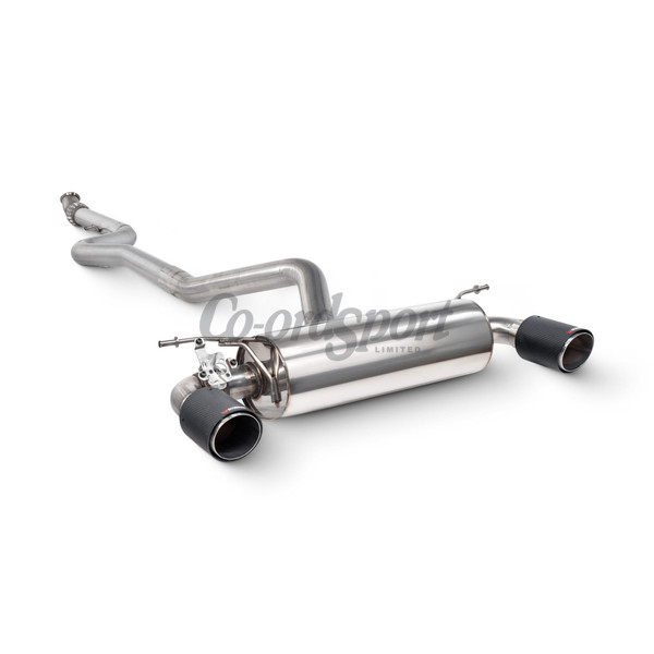 Scorpion Non-resonated cat-back system with valve F22 M235i 3.0L image