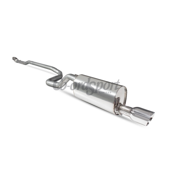 Scorpion Non-resonated cat-back system for Vauxhall Corsa E 1.0 T image