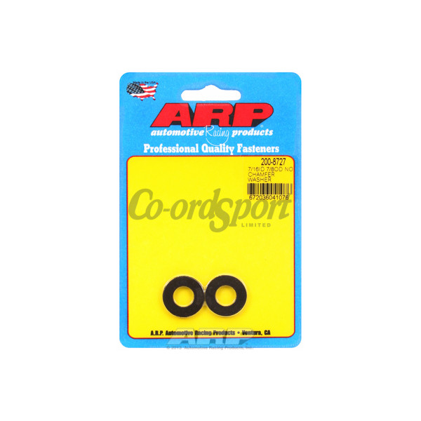 ARP 7/16 ID 7/8 OD black washers image