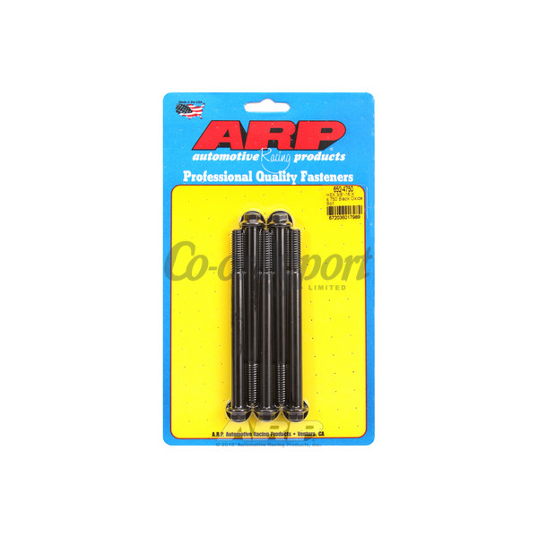 ARP 3/8-16 X 4.750 hex black oxide bolts image
