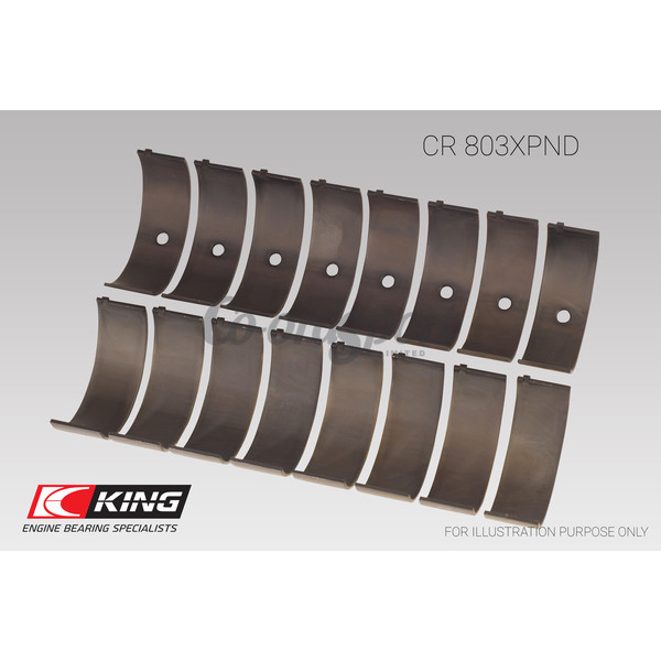 King Conrod Bearing Shell SBC 265CI 283CI 327CI image