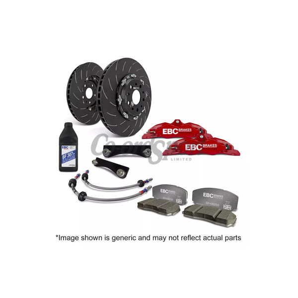 EBC APOLLO BRAKE KIT BBK051RED-4101-SG2F330/28-F image