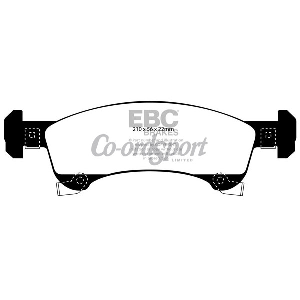 EBC Ultimax OEM Replacement Brake Pads image