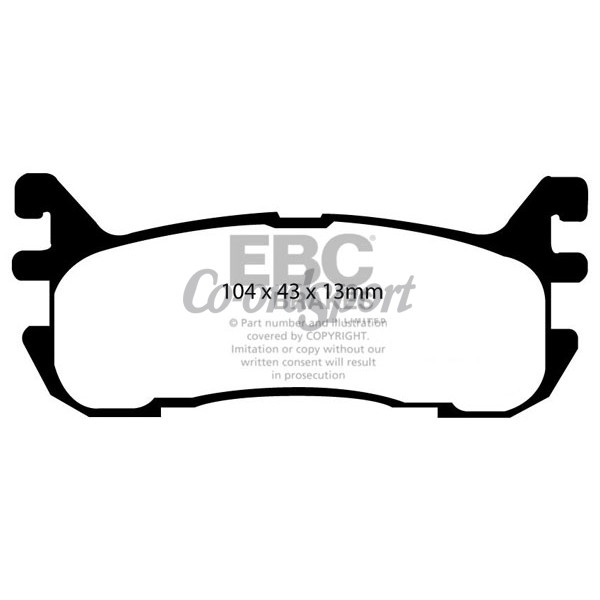 EBC Ultimax OEM Replacement Brake Pads image