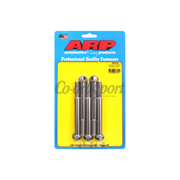 ARP 7/16-14 X 4.250 hex SS bolts image