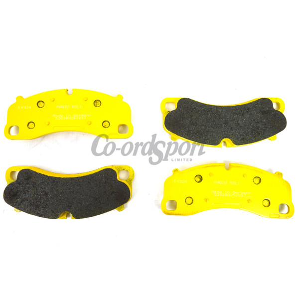 Pagid brake pads - RSL1 - Front 991 GT3 Cayman GT4 Iron etc. image