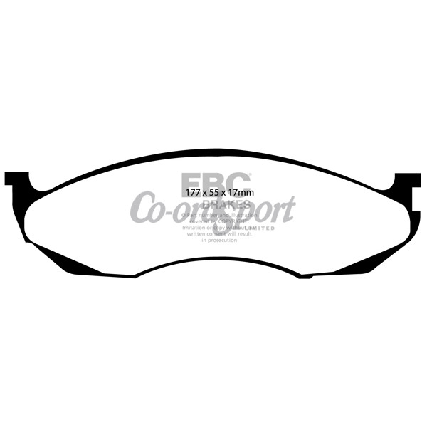 EBC Ultimax OEM Replacement Brake Pads image