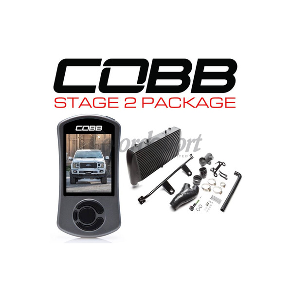 COBB  Ford Stage 2 Power Package Black (No Intake) F-150 2.7L 201 image