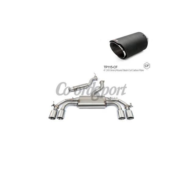 COBRA Cupra Formentor 2.0TSI (310PS) (20-) GPF Back System - Reso image