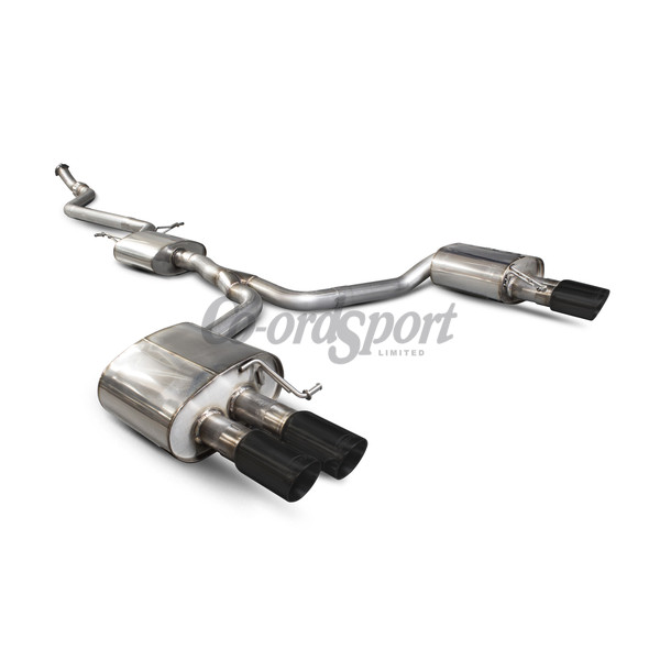Scorpion Resonated cat-back system for Audi A5 B8 2.0 TFSI 2012 t image