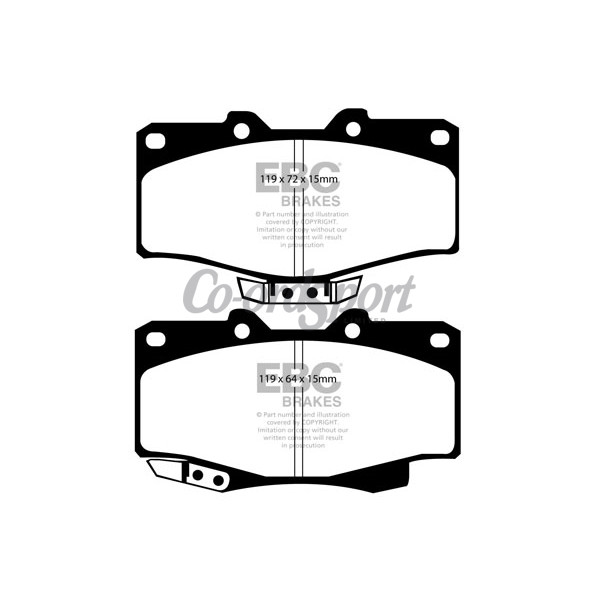 EBC Ultimax OEM Replacement Brake Pads image