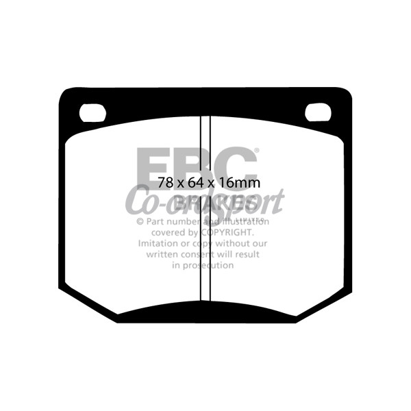 EBC Ultimax OEM Replacement Brake Pads image