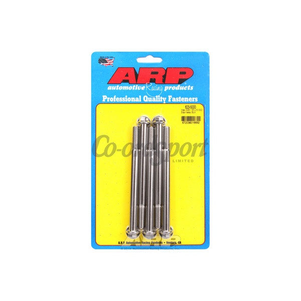 ARP 3/8-16 x 5.000 hex SS bolts image