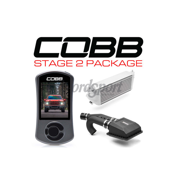 COBB Stage 2 Power Package Silver Factory Location Intercooler (w image