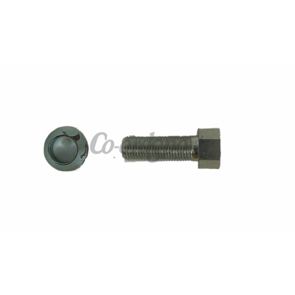 Grayston 14Mm 1.5  Loose 60 Deg Zinc Plated 32Mm Long Bolt (Pcd V image