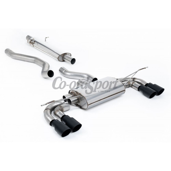 Milltek Exhaust - OPF GPF Back System with GT-90 Cerakote Black T image