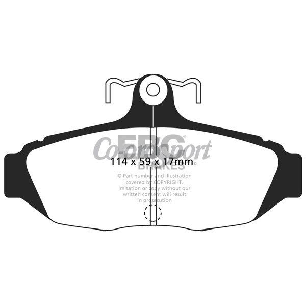 EBC Ultimax OEM Replacement Brake Pads image