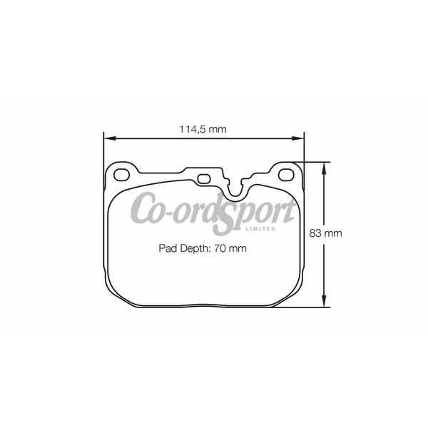 Pagid racing brake pads - RSL29 image