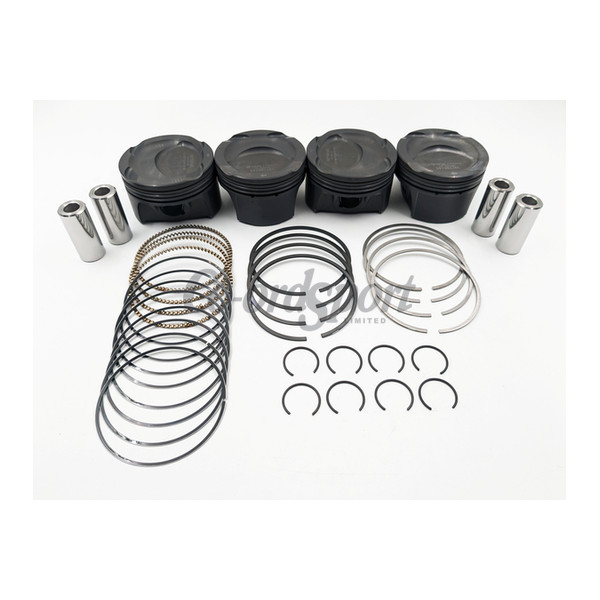 MAHLE MAZDA MZR 2.3L DISI Piston Set with Rings 87.50mm 9.5CR image
