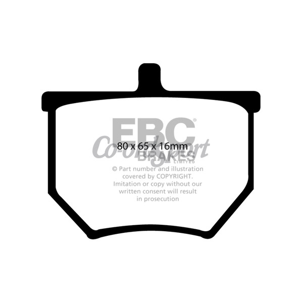 EBC Greenstuff 2000 Series Sport Brake Pads image