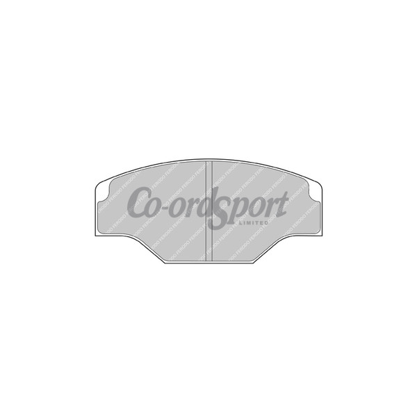 Ferodo DS3.12 Racing Brake Pads AP CP2361 CP3735 CP4556 CP603 image