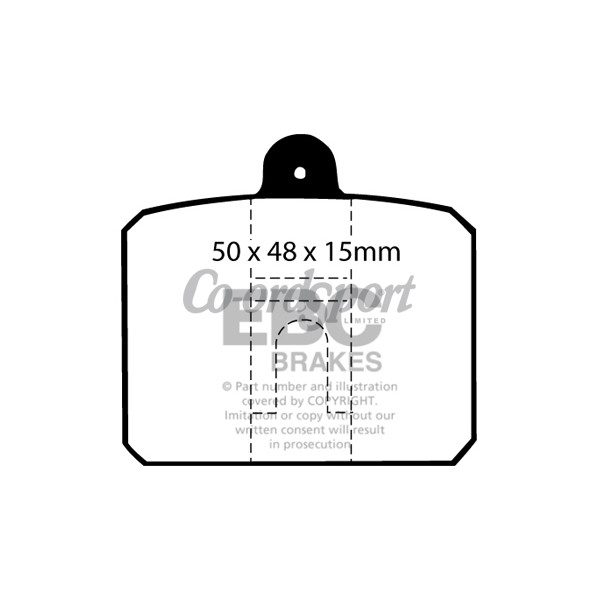 EBC Ultimax OEM Replacement Brake Pads image