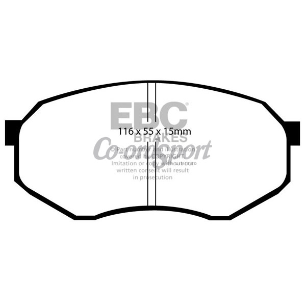 EBC Ultimax OEM Replacement Brake Pads image