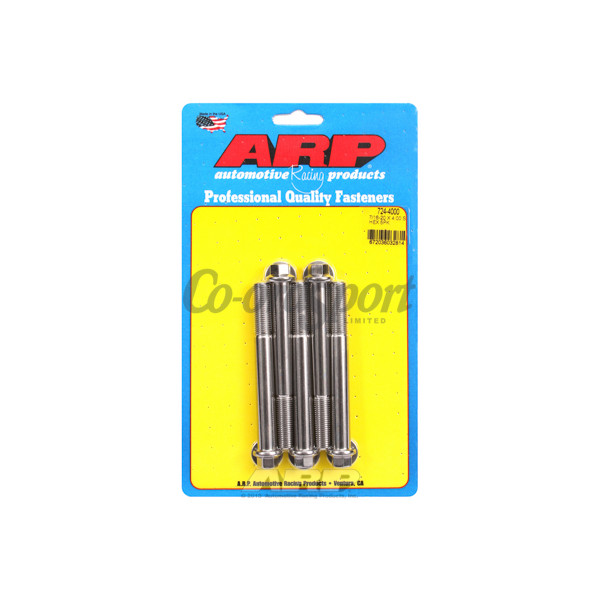 ARP 7/16-20 x 4.000 hex SS bolts image