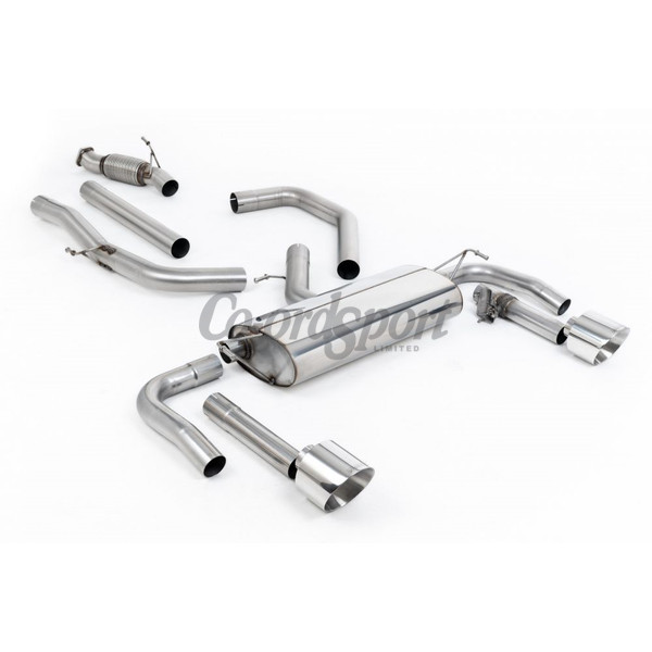 Milltek Exhaust - Non Resonated Valved Catback with GT-139 Polish image