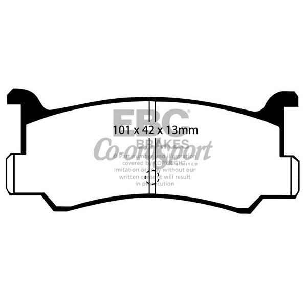 EBC Ultimax OEM Replacement Brake Pads image