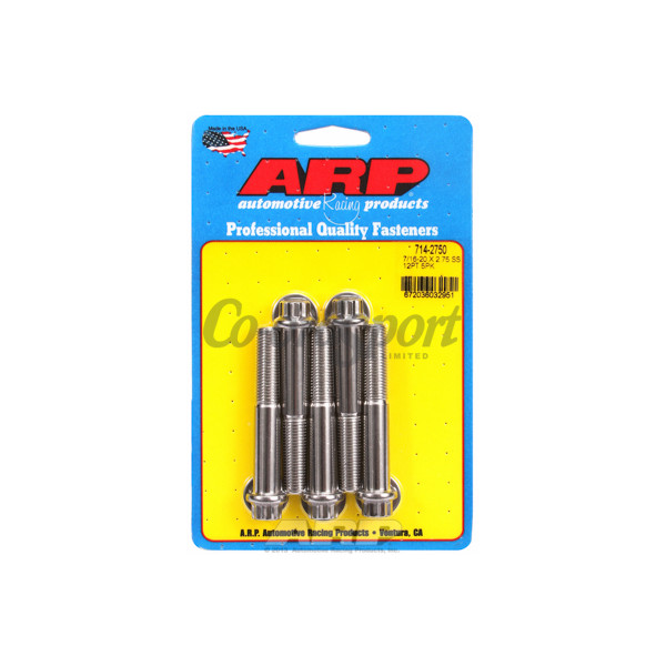 ARP 7/16-20 x 2.750 12pt SS bolts image