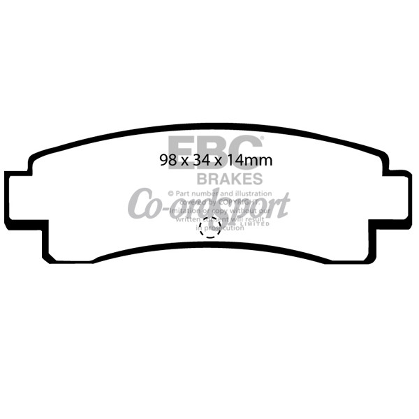 EBC Ultimax OEM Replacement Brake Pads image