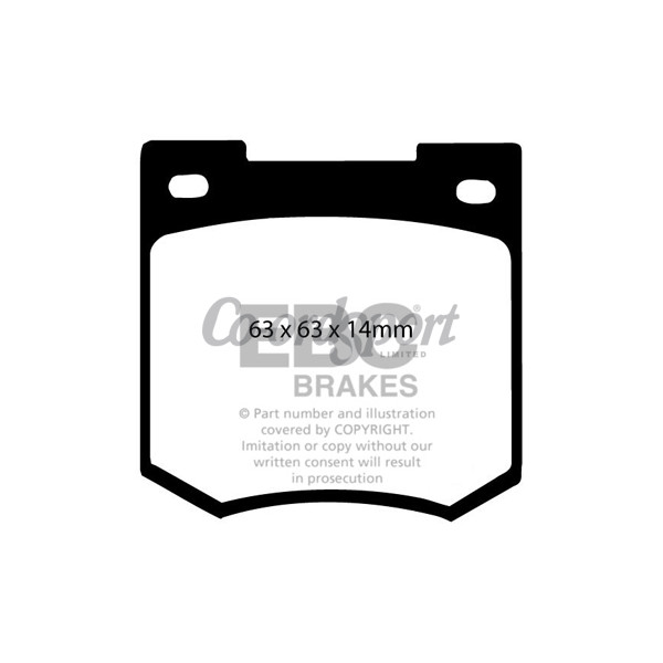 EBC Ultimax OEM Replacement Brake Pads image