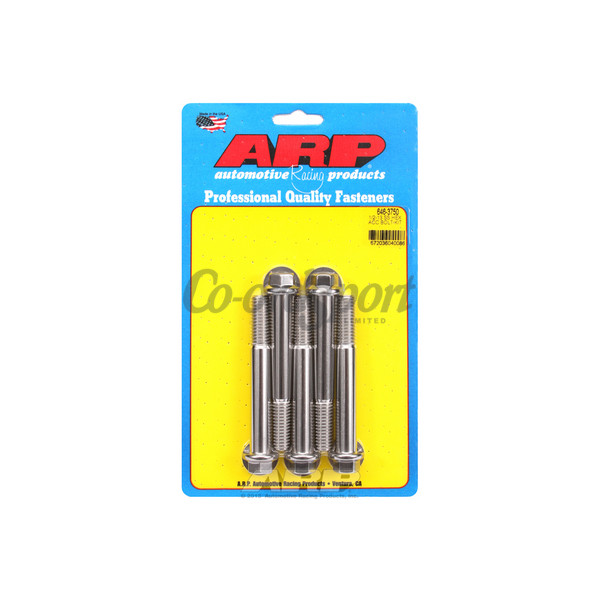 ARP 1/2-13 x 3.750 hex SS bolts image