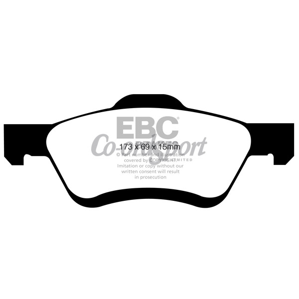 EBC Ultimax OEM Replacement Brake Pads image